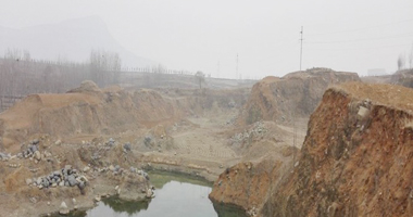 圣水峪土地整理原貌